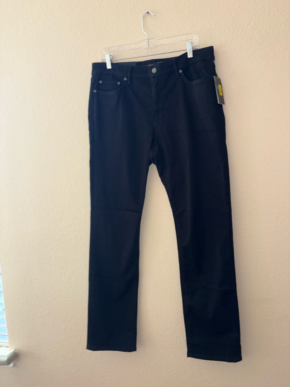 Ralph Lauren Women's Black Straight-Leg Jeans